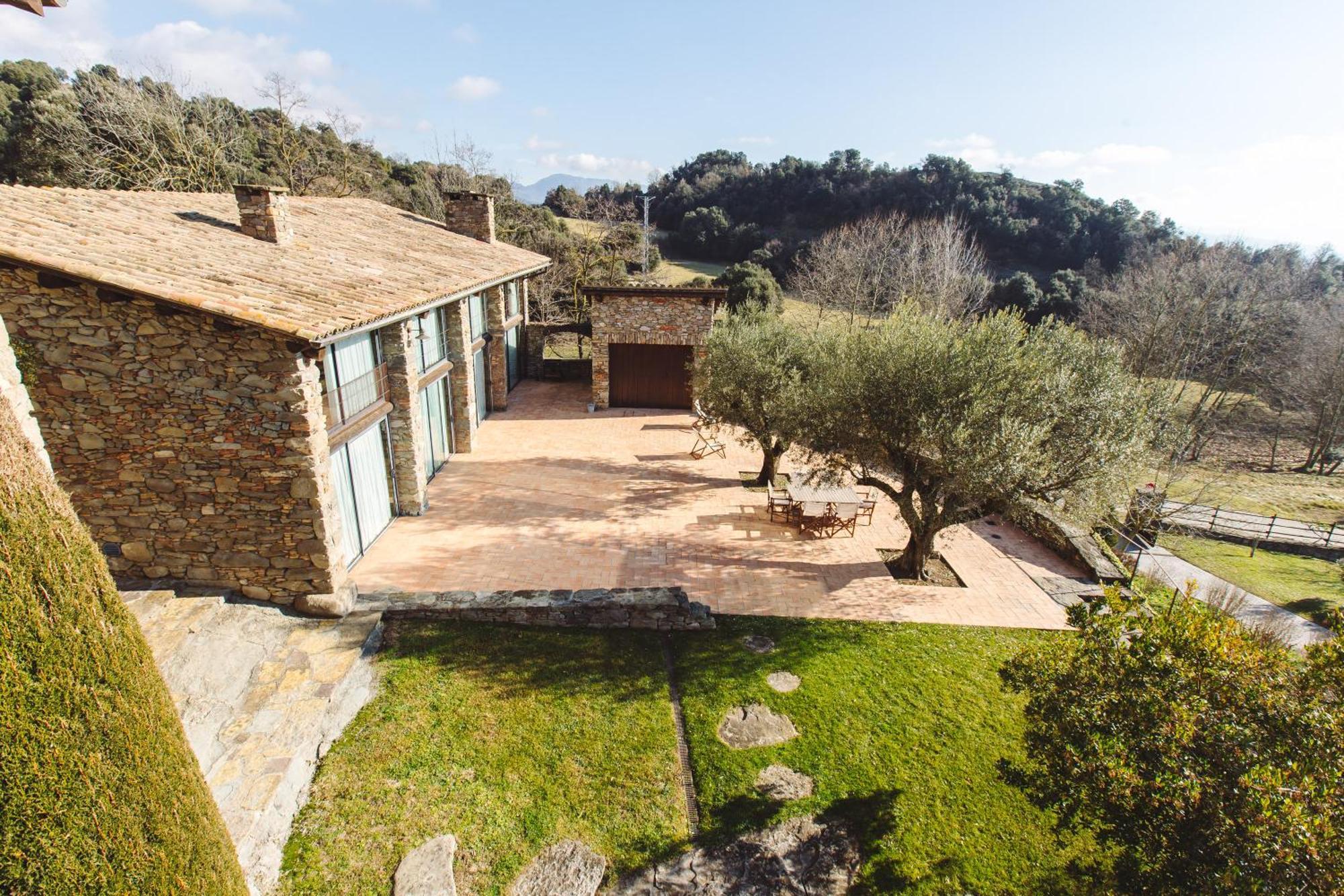 Mas Redortra Excepcional Masia Del Sxv Con Vistas Al Montseny San Pedro de Torelló Dış mekan fotoğraf